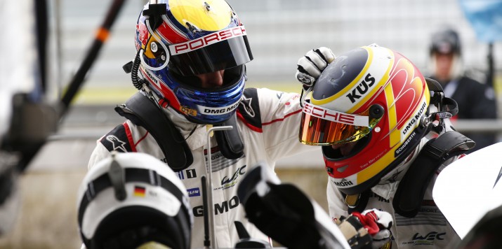 Porsche Team: Mark Webber, Timo Bernhard (l-r)
