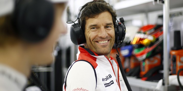 Porsche Team: Mark Webber