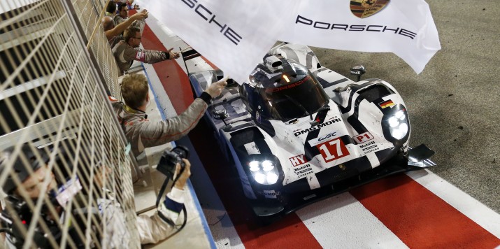 Porsche 919 Hybrid, Porsche Team: Romain Dumas, Neel Jani, Marc Lieb